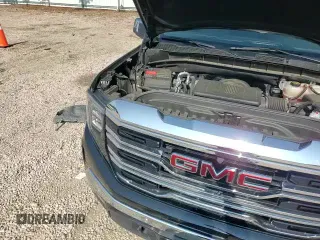2022 GMC Sierra 1500 SLT with VIN 3GTUUDED6NG620993, listed as a Copart auction lot 59464515 with 43,395 mi miles and Salvage title. Bid and sale history available at DreamBid. Image 13.