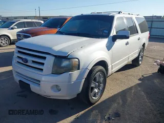 2010 Ford Expedition Max Limited with VIN 1FMJK1K59AEB70466, listed as a IAAI auction lot 41768011 with 208,089 mi miles and . Bid and sale history available at DreamBid. Image 2.