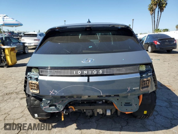 2024 Hyundai Ioniq 5 Limited with VIN KM8KRDDF4RU298770, listed as a Copart auction lot 46457705 with 286 mi miles and Salvage title. Bid and sale history available at DreamBid. Image 6.