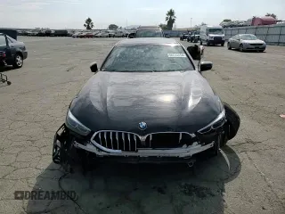 2020 BMW 8 Series 840i with VIN WBAGV2C04LCE26333, listed as a Copart auction lot 66553854 with 54,301 mi miles and Salvage Title. Bid and sale history available at DreamBid. Image 10.