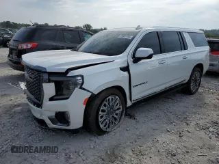 2023 GMC Yukon XL Denali Ultimate with VIN 1GKS2KKL2PR508762, listed as a Copart auction lot 69381794 with 20,195 mi miles and Salvage Title. Bid and sale history available at carsss.com. Image 1.