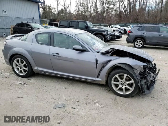 2004 Mazda RX-8 with VIN JM1FE173440117359, listed as a Copart auction lot 86124374 with 92,598 mi miles and Salvage Title. Bid and sale history available at carsss.com. Image 11.