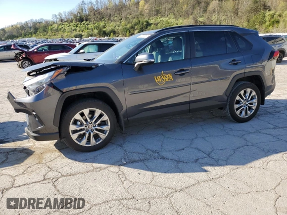 2023 Toyota RAV4 XLE Premium with VIN 2T3A1RFV6PC389047, listed as a Copart auction lot 53106175 with 20,306 mi miles and Salvage title. Bid and sale history available at DreamBid. Image 1.