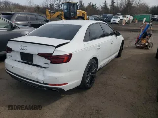 2019 Audi A4 Premium Plus with VIN WAUENAF48KA016318, listed as a Copart auction lot 51271465 with 104,013 mi miles and Salvage Title. Bid and sale history available at carsss.com. Image 3.