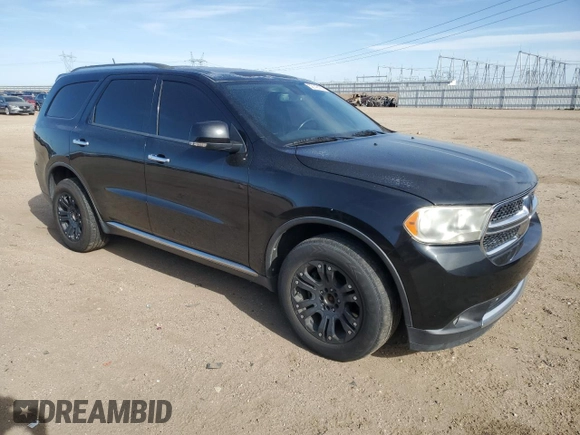 2013 Dodge Durango Crew z VIN 1C4SDJDT2DC637855, wystawiony jako Copart lot #52142195 z przebiegiem 183 244 mil mil oraz Czysty tytuł • Clean title. Historia ofert i sprzedaży dostępna na DreamBid. Obrazek 4.