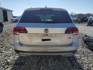 2018 Volkswagen Atlas SEL Premium with VIN 1V2NR2CA0JC574172, listed as a Copart auction lot 49454025 with 113,823 mi miles and Salvage title. Bid and sale history available at DreamBid. Image 6.