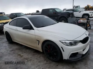 2016 BMW 4 Series 435i xDrive z VIN WBA3R5C59GK374383, wystawiony jako Copart lot #87587245 z przebiegiem 140 897 mil mil oraz Czysty tytuł • Clean title. Historia ofert i sprzedaży dostępna na DreamBid. Obrazek 4.