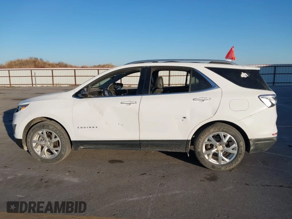 2019 Chevrolet Equinox Premier with VIN 3GNAXXEV4KL338141, listed as a IAAI auction lot 41036530 with 154,923 mi miles and . Bid and sale history available at DreamBid. Image 14.