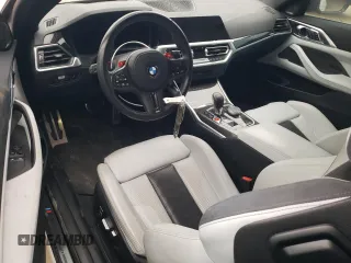 2022 BMW M4 Competition with VIN WBS33AZ06NCK00344, listed as a Copart auction lot 86636164 with 16,570 mi miles and Salvage Title. Bid and sale history available at carsss.com. Image 8.