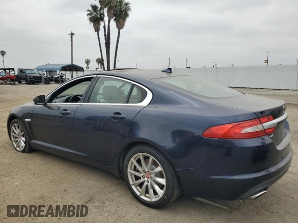 2015 Jaguar XF I4 T Premium with VIN SAJWA0FS5FPU50244, listed as a Copart auction lot 54069145 with 0 mi miles and Clean Title. Bid and sale history available at carsss.com. Image 2.