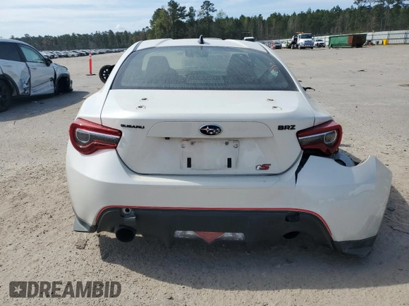 2018 Subaru BRZ tS with VIN JF1ZCAD19J9600557, listed as a Copart auction lot 50797945 with 52,110 mi miles and Salvage title. Bid and sale history available at DreamBid. Image 6.