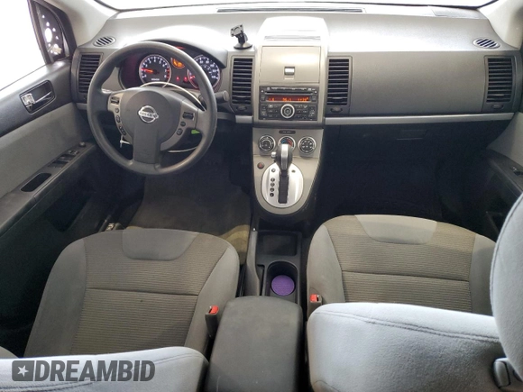 2012 Nissan Sentra S with VIN 3N1AB6APXCL671750, listed as a Copart auction lot 47440445 with 123,148 mi miles and Salvage Title. Bid and sale history available at DreamBid. Image 8.