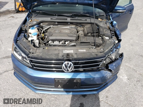 2015 Volkswagen Jetta Sedan 1.8T SE w/Connectivity with VIN 3VWD07AJ8FM267200, listed as a Copart auction lot 73553834 with 87,675 mi miles and Salvage Title. Bid and sale history available at carsss.com. Image 11.