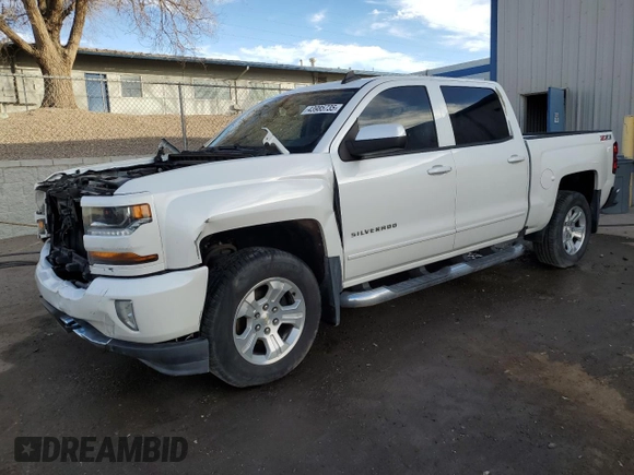 2016 Chevrolet Silverado 1500 LT with VIN 3GCUKREC3GG357911, listed as a Copart auction lot 43985735 with 145,647 mi miles and Salvage Title. Bid and sale history available at DreamBid. Image 1.