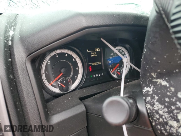 2021 Ram 1500 Tradesman z VIN 3C6RR6KG3MG587376, wystawiony jako Copart lot #50153245 z przebiegiem 82 551 mil mil oraz Nie do naprawy • Non repairable. Historia ofert i sprzedaży dostępna na DreamBid. Obrazek 9.