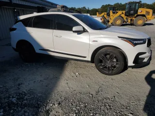 2020 Acura RDX w/A-Spec Pkg with VIN 5J8TC1H65LL014094, listed as a Copart auction lot 76185354 with 56,937 mi miles and Salvage Title. Bid and sale history available at carsss.com. Image 4.
