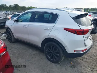 2018 Kia Sportage EX with VIN KNDPNCAC6J7442364, listed as a IAAI auction lot 42012509 with 217,245 mi miles and . Bid and sale history available at DreamBid. Image 3.