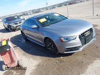 2016 Audi A5 Premium Plus with VIN WAUM2AFR6GA001582, listed as a IAAI auction lot 41288338 with 92,440 mi miles. Bid and sale history available at carsss.com. Image 1.