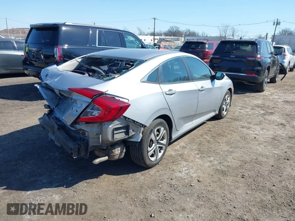 2016 Honda Civic LX with VIN 19XFC2F5XGE230467, listed as a IAAI auction lot 41768980 with 145,592 mi miles. Bid and sale history available at carsss.com. Image 4.