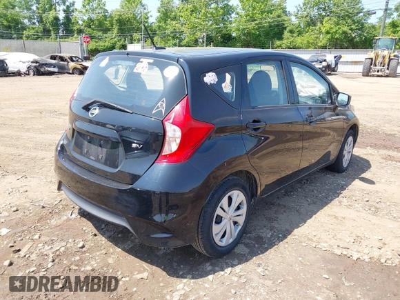 2017 Nissan Note S Plus z VIN 3N1CE2CPXHL359831, wystawiony jako IAAI lot #42395526 z przebiegiem 82 236 mil mil oraz . Historia ofert i sprzedaży dostępna na DreamBid. Obrazek 4.