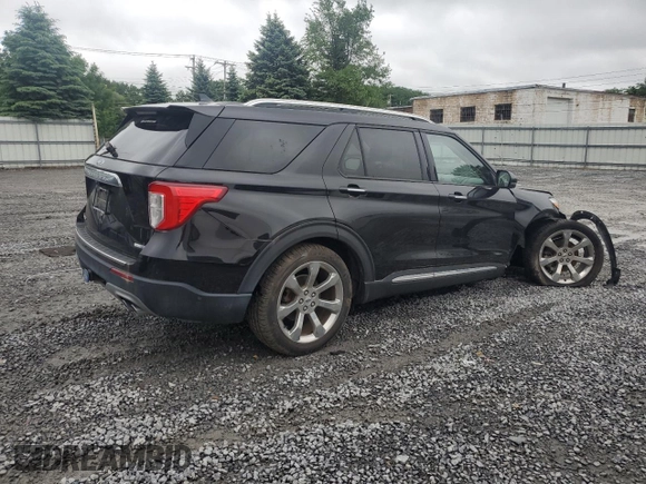 2020 Ford Explorer Platinum z VIN 1FM5K8HC8LGC56052, wystawiony jako Copart lot #61218365 z przebiegiem 35 435 mil mil oraz Szkoda całkowita • Salvage title. Historia ofert i sprzedaży dostępna na DreamBid. Obrazek 3.