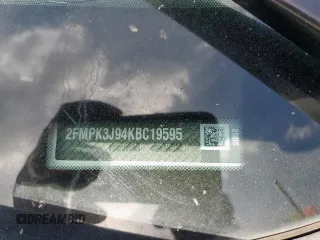 2019 Ford Edge SEL с VIN 2FMPK3J94KBC19595, выставлен на аукционе Copart как лот 62824025 с пробегом Не указан миль и Списание • Salvage title. История ставок и продаж доступна на DreamBid. Изображение 12.