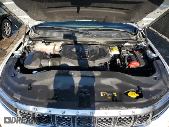 2022 Jeep Grand Wagoneer Series III with VIN 1C4SJVGP0NS113612, listed as a Copart auction lot 80022074 with 39,988 mi miles and Salvage title. Bid and sale history available at DreamBid. Image 12.