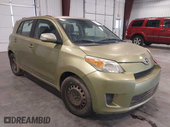 2009 Scion xD with VIN JTKKU10419J050265, listed as a IAAI auction lot 39722026 with 1 mi miles. Bid and sale history available at carsss.com. Image 1.