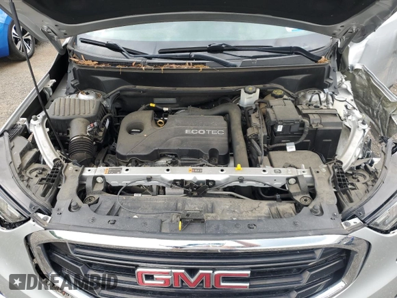 2019 GMC Terrain SLE z VIN 3GKALTEV3KL164404, wystawiony jako Copart lot #56165755 z przebiegiem 81 766 mil mil oraz Szkoda całkowita • Salvage title. Historia ofert i sprzedaży dostępna na DreamBid. Obrazek 12.