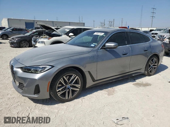 2023 BMW 4 Series 430i xDrive с VIN WBA73AV06PFN98572, выставлен на аукционе Copart как лот 75961184 с пробегом 41 994 миль миль и Списание • Salvage title. История ставок и продаж доступна на DreamBid. Изображение 1.