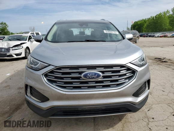 2020 Ford Edge SEL with VIN 2FMPK3J90LBA30735, listed as a Copart auction lot 55888775 with 88,750 mi miles and Salvage title. Bid and sale history available at DreamBid. Image 5.