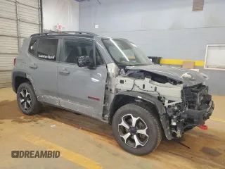 2020 Jeep Renegade Trailhawk с VIN ZACNJBC18LPL04515, выставлен на аукционе Copart как лот 59197775 с пробегом 122 615 миль миль и Списание • Salvage title. История ставок и продаж доступна на DreamBid. Изображение 4.