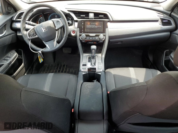 2016 Honda Civic EX-T with VIN 19XFC1F47GE014982, listed as a Copart auction lot 59727615 with 78,492 mi miles and Salvage title. Bid and sale history available at DreamBid. Image 8.