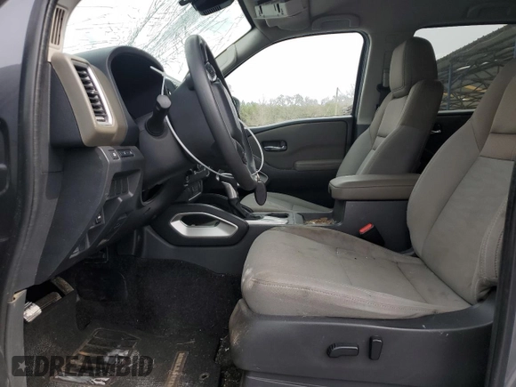 2022 Nissan Frontier SV with VIN 1N6ED1EK6NN633510, listed as a Copart auction lot 48550925 with 123,304 mi miles and Salvage title. Bid and sale history available at DreamBid. Image 7.
