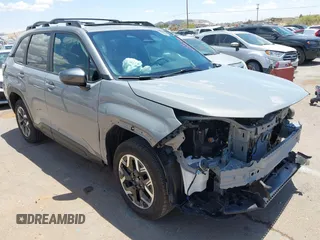 2025 Subaru Forester Premium with VIN JF2SLDBC8SH485167, listed as a IAAI auction lot 42202366 with 4,707 mi miles and . Bid and sale history available at DreamBid. Image 1.