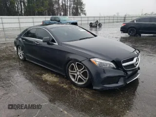 2015 Mercedes-Benz CLS-Class CLS 400 with VIN WDDLJ6HB1FA134186, listed as a Copart auction lot 39773204 with 72,724 mi miles. Bid and sale history available at carsss.com. Image 4.