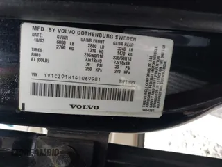 2004 Volvo XC90 z VIN YV1CZ91H141069981, wystawiony jako IAAI lot #42259492 z przebiegiem 266 705 mil mil oraz . Historia ofert i sprzedaży dostępna na DreamBid. Obrazek 9.