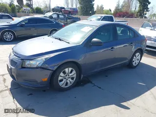 2013 Chevrolet Cruze LS with VIN 1G1PA5SG8D7298080, listed as a IAAI auction lot 42004205 with 127,834 mi miles. Bid and sale history available at carsss.com. Image 2.