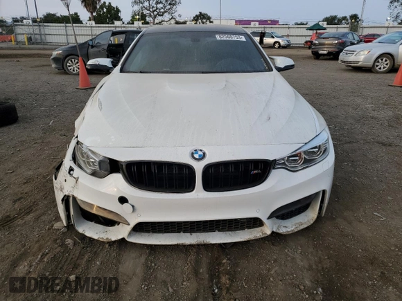2016 BMW M4 with VIN WBS3R9C57GK335701, listed as a Copart auction lot 82560753 with 54,655 mi miles. Bid and sale history available at carsss.com. Image 5.