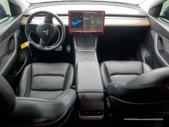 2022 Tesla Model Y Performance с VIN 7SAYGDEF2NF377637, выставлен на аукционе Copart как лот 59381695 с пробегом 39 230 миль миль и Списание • Salvage title. История ставок и продаж доступна на DreamBid. Изображение 8.