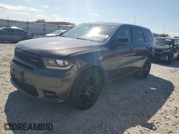 2020 Dodge Durango GT with VIN 1C4RDJDG2LC395066, listed as a Copart auction lot 58250105 with 93,438 mi miles and Salvage title. Bid and sale history available at DreamBid. Image 1.
