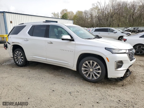 2023 Chevrolet Traverse Premier with VIN 1GNERKKW9PJ207541, listed as a Copart auction lot 49386285 with 17,409 mi miles and Salvage Title. Bid and sale history available at carsss.com. Image 4.