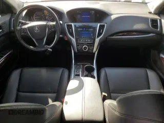 2015 Acura TLX V6 with VIN 19UUB2F38FA010465, listed as a Copart auction lot 49511815 with 153,232 mi miles and Salvage Title. Bid and sale history available at carsss.com. Image 8.