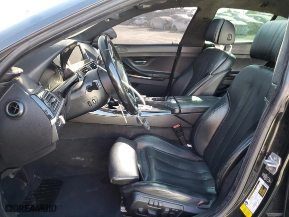 2015 BMW 6 Series 640i with VIN WBA6A0C53FD318076, listed as a Copart auction lot 78717324 with 97,664 mi miles and Salvage Title. Bid and sale history available at carsss.com. Image 7.