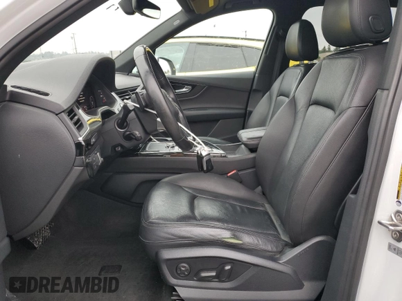 2017 Audi Q7 Premium Plus with VIN WA1LAAF78HD006664, listed as a Copart auction lot 55680185 with 116,227 mi miles and Salvage Title. Bid and sale history available at DreamBid. Image 7.