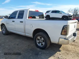 2014 Ram 1500 Tradesman with VIN 1C6RR6FG2ES301831, listed as a IAAI auction lot 41337444 with 187,065 mi miles and . Bid and sale history available at DreamBid. Image 3.