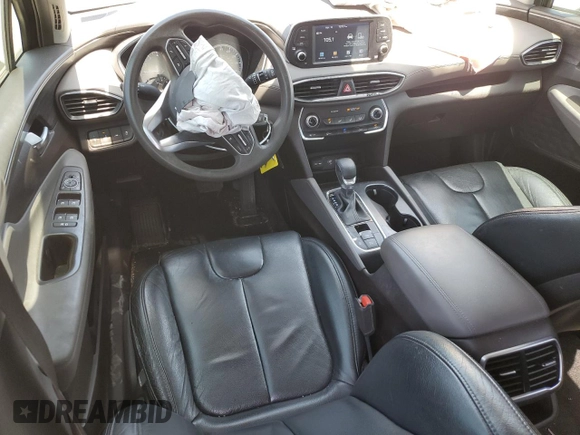 2019 Hyundai Santa Fe SE with VIN 5NMS23AD7KH008783, listed as a Copart auction lot 52349385 with 61,200 mi miles and Salvage Title. Bid and sale history available at carsss.com. Image 8.