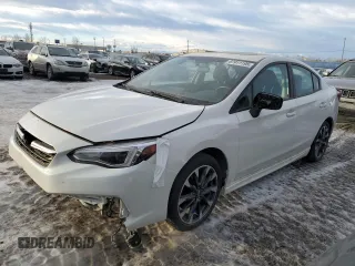 2020 Subaru Impreza with VIN 4S3GKAG66L3608889, listed as a Copart auction lot 87911195 with 65,503 mi miles and Salvage title. Bid and sale history available at DreamBid. Image 1.