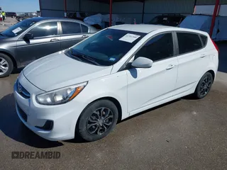 2017 Hyundai Accent SE with VIN KMHCT5AEXHU359951, listed as a IAAI auction lot 41761289 with 97,055 mi miles. Bid and sale history available at carsss.com. Image 2.