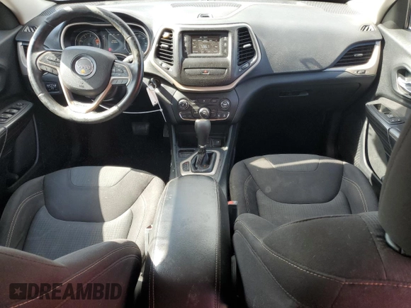2016 Jeep Cherokee Altitude with VIN 1C4PJLCB0GW319884, listed as a Copart auction lot 85431444 with 98,357 mi miles and Salvage Title. Bid and sale history available at carsss.com. Image 8.